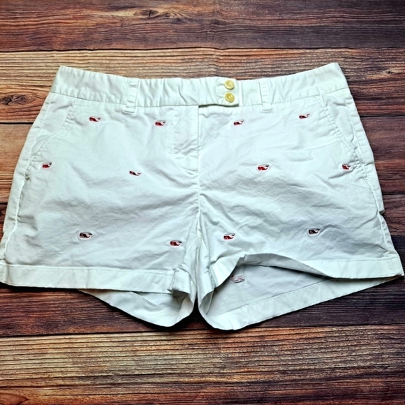 Vineyard Vines Whale Embroidered Dayboat Shorts - Picture 2 of 4